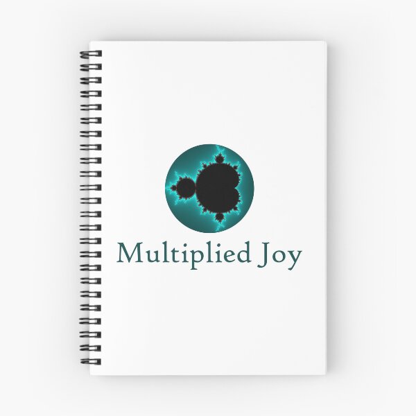 Item preview, Mandelbrot Set - Multiplied Joy Logo Items designed and sold by MultipliedJoy.