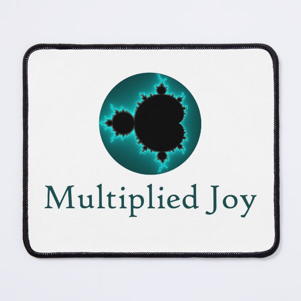 Item preview, Mandelbrot Set - Multiplied Joy Logo Items designed and sold by MultipliedJoy.