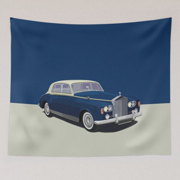 Item preview, Classic Automobile Navy IvoryTwo-Tone Luxury Old Car designed and sold by luhihi.