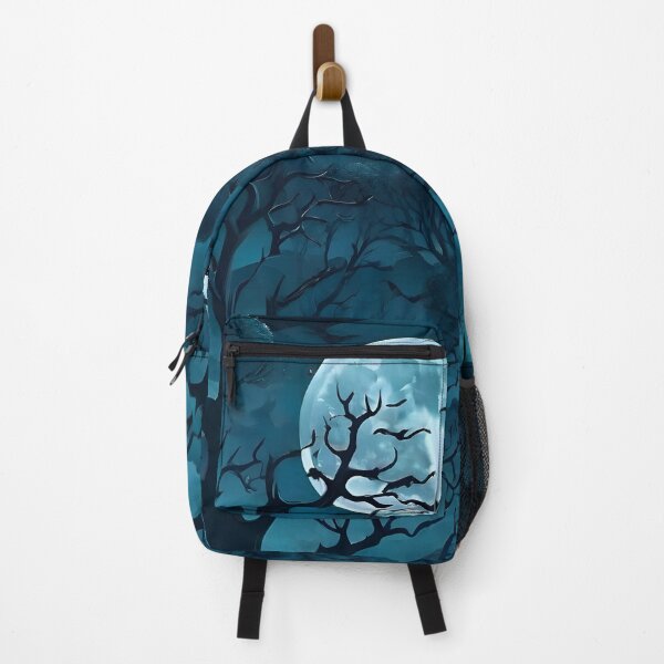 Item preview, Eerie Twisted Trees and Full Moon designed and sold by Best-Art-32.