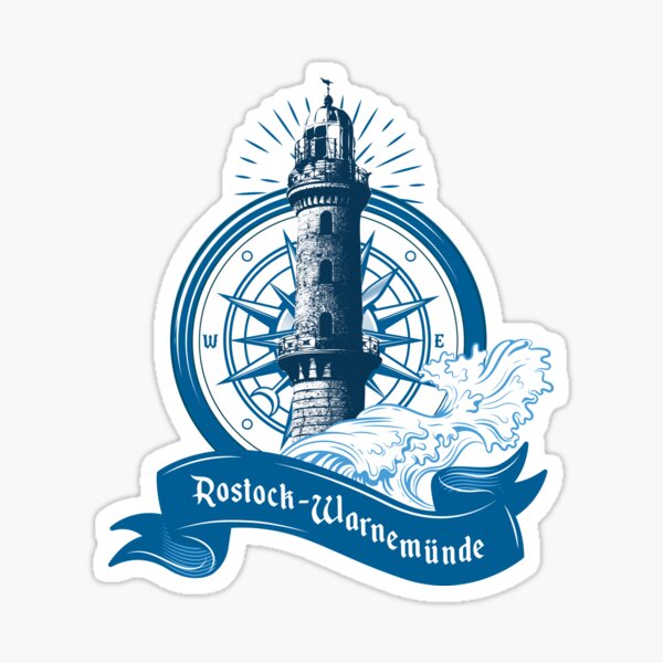Artikel-Vorschau von Rostock - Leuchtturm Warnemünde, designt und verkauft von Digital Sanctuary.