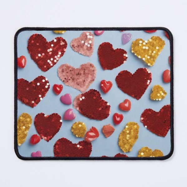 Item preview, Heartfelt Celebration: Sequin Pattern of Love designed and sold by Poetic4Passion.