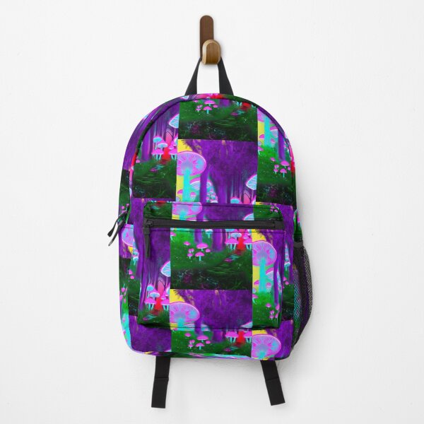 Item preview, Psychedelic Mushroom Forest  designed and sold by Loudandqueerz.