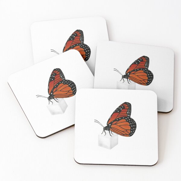 Item preview, Butterflies and Sugar Cubes Drawing designed and sold by ArtAndBliss.