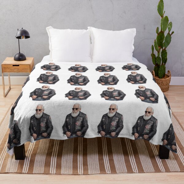 Item preview, old motorcyclist rider in pattern youth fashion designed and sold by Carlos Gudino.