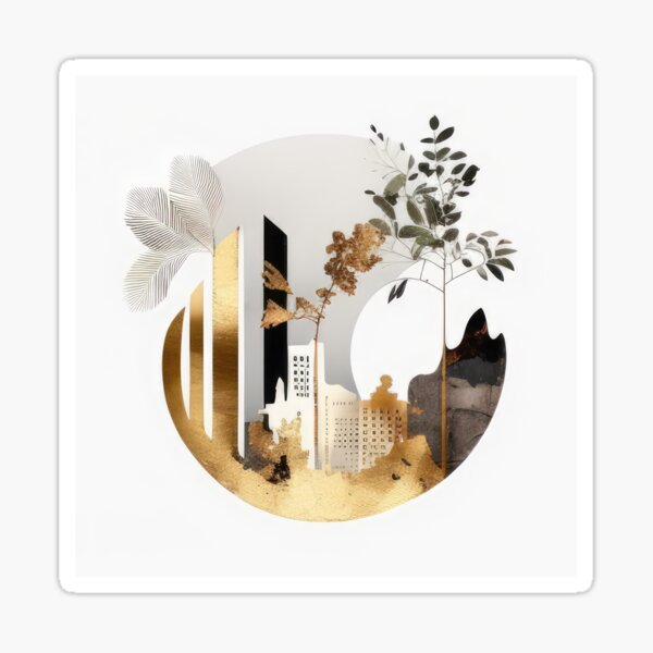 Item preview, Golden Urban Oasis designed and sold by ZedOhEe.