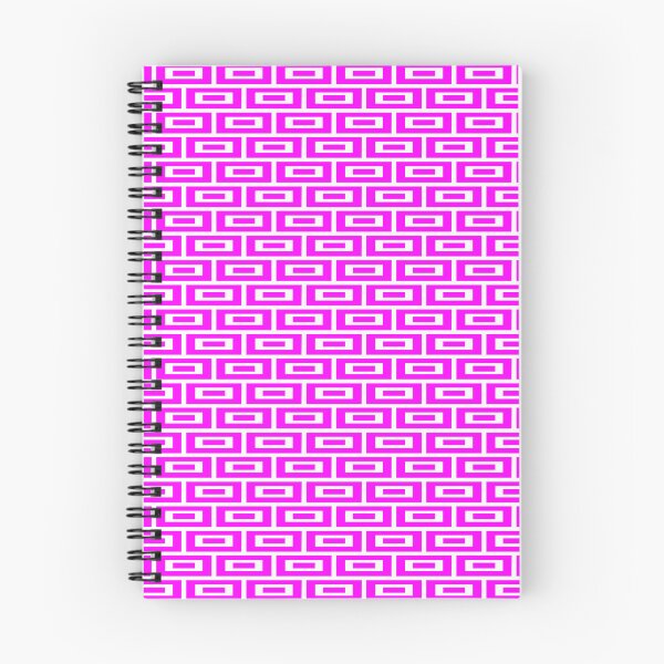 Item preview, ZERO. TILED RECTANGLE PATTERN. PINK. designed and sold by 5hertz.