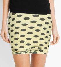 Clothing, Pattern, design, tracery, weave, drawing, figure, picture Mini Skirt