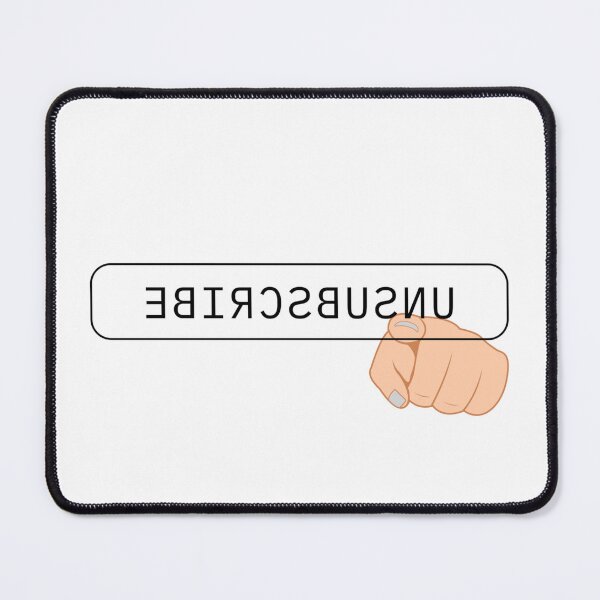 Item preview, Unsubscribe  designed and sold by Eggroll the Cat.