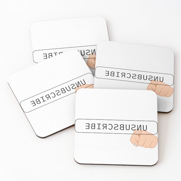 Item preview, Unsubscribe  designed and sold by Eggroll the Cat.