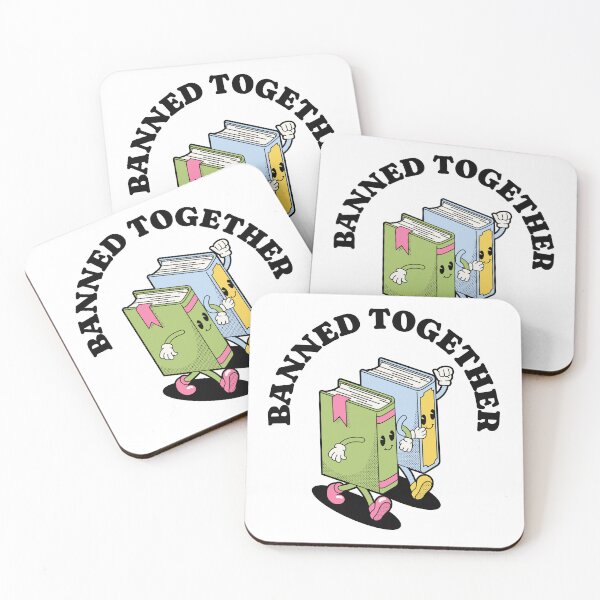 Item preview, Banned Together, Intellectual Freedom, Books designed and sold by Maria Garcia.