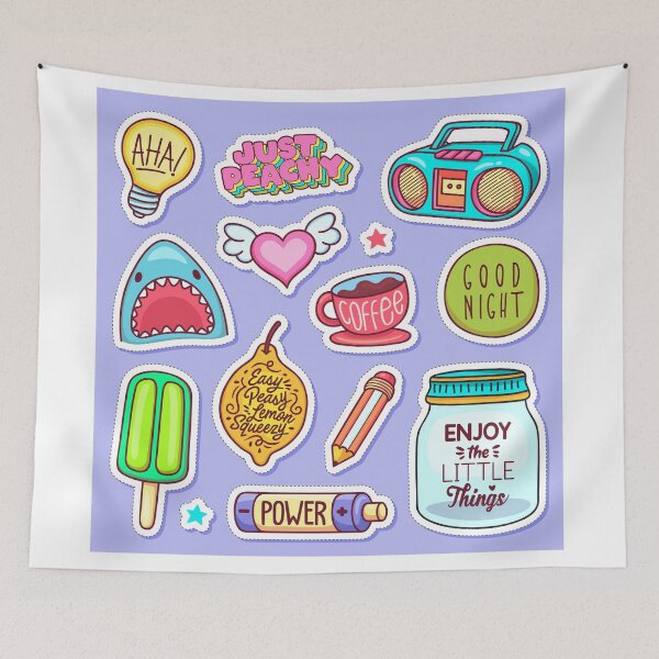 Item preview, Hand-Drawn Stickers designed and sold by hjian8219.