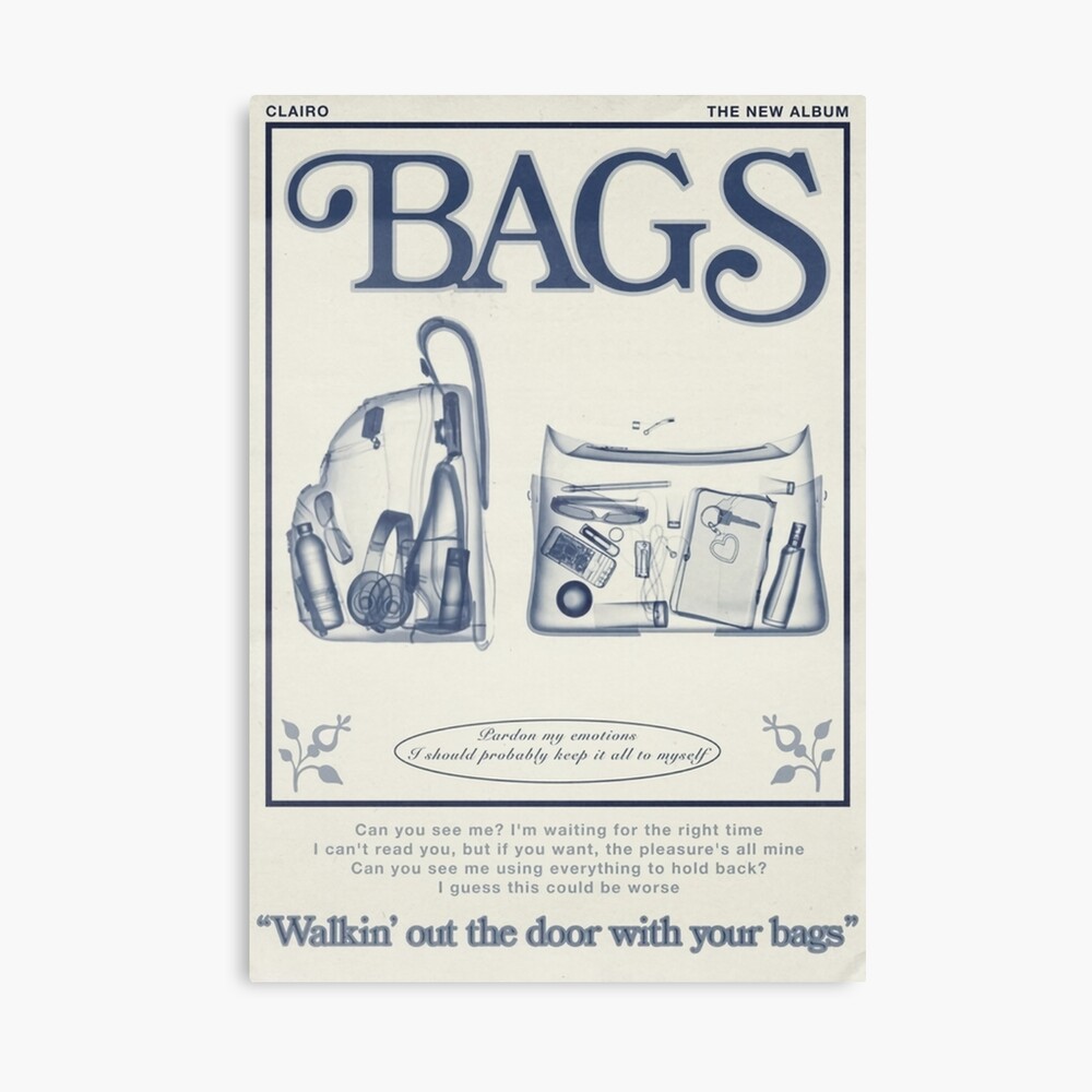 Bags clairo sling - album music ayomanjeng Poster
