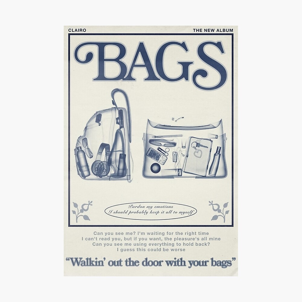 Bags clairo sling - album music ayomanjeng Poster