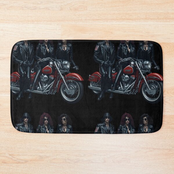 Item preview, Motorcyclist rider group on classic motorcycle designed and sold by Carlos Gudino.