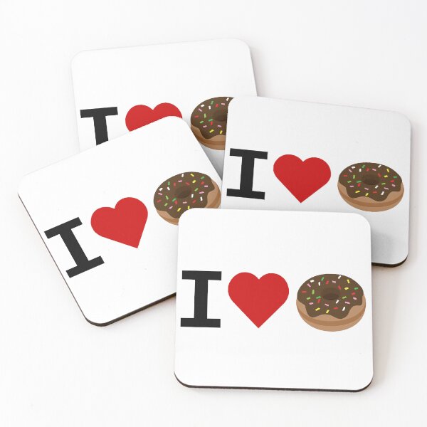 Item preview, I Love Donuts! designed and sold by Eggroll the Cat.
