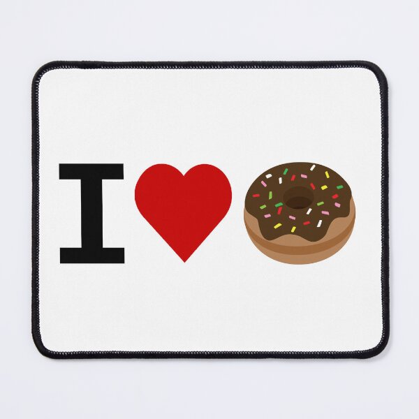 Item preview, I Love Donuts! designed and sold by Eggroll the Cat.