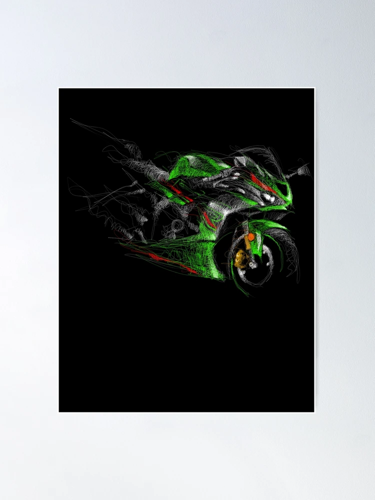 ZX6R 2024 | Poster