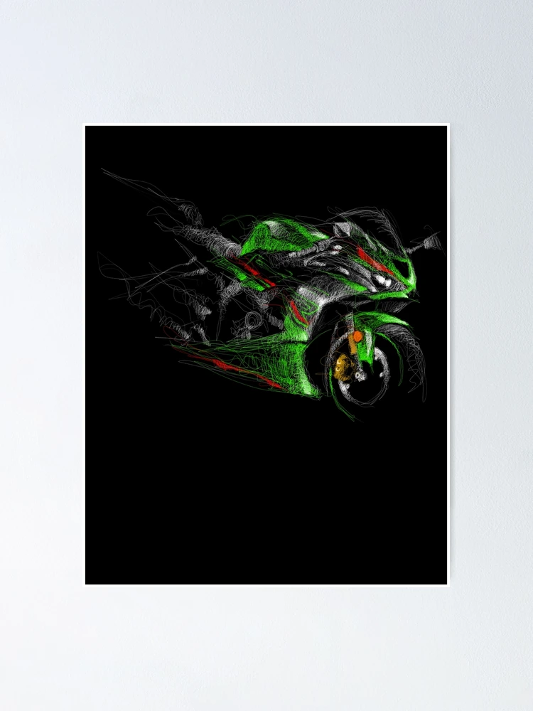 ZX6R 2024 | Poster