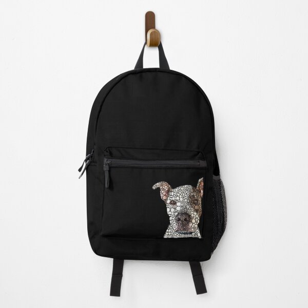 Item preview, Cute Mosaic Pit bull Dog Art designed and sold by Sharon Cummings Art.
