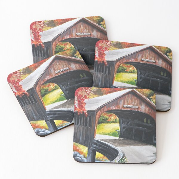 Item preview, Covered Bridge designed and sold by Artful Creations Shop.