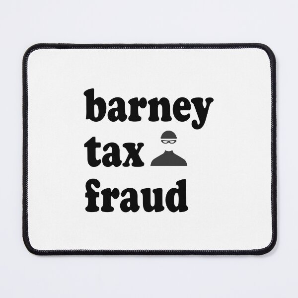 Item preview, barney tax fraud	 designed and sold by digitalwolf1.