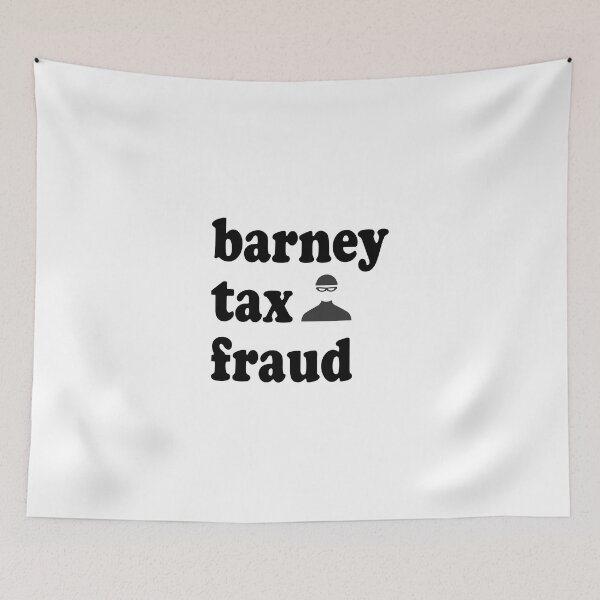Item preview, barney tax fraud	 designed and sold by digitalwolf1.