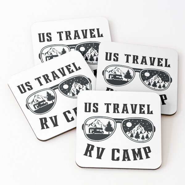 Item preview, Us Travel Rv Camp designed and sold by ArtisShops.