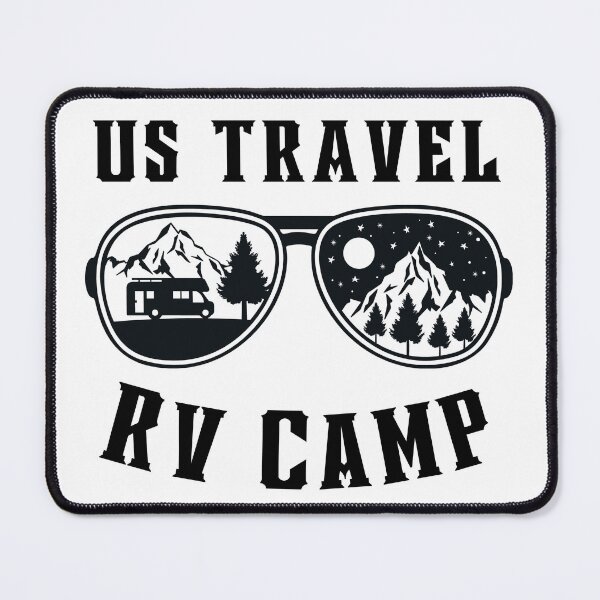Item preview, Us Travel Rv Camp designed and sold by ArtisShops.