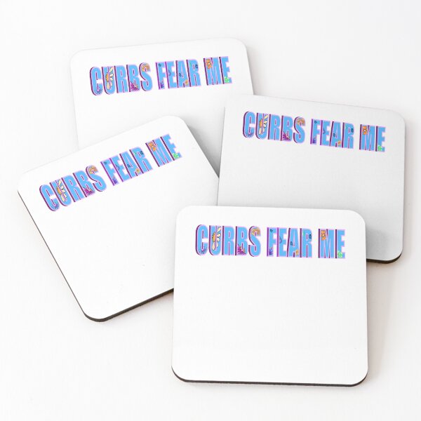 Item preview, “Curbs fear me” funny meme preppy,relatable,inspirational motivational affirmation  designed and sold by Artonmytee.