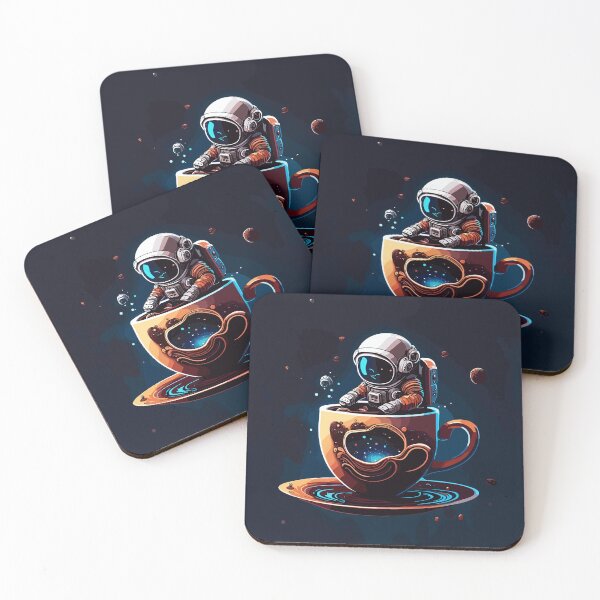 Item preview, Astronaut in Coffee Planet designed and sold by Collision19.