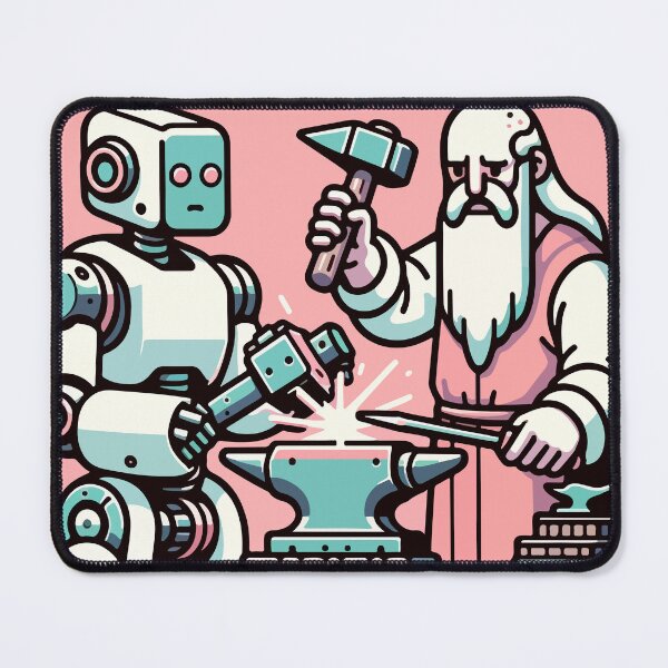 Item preview, Synchronous Craft: The Blacksmith and the Bot designed and sold by OniumEth.