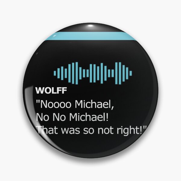 Item preview, Radio Message "Noooo Michael,No No Michael! designed and sold by Tr4cK1ng.