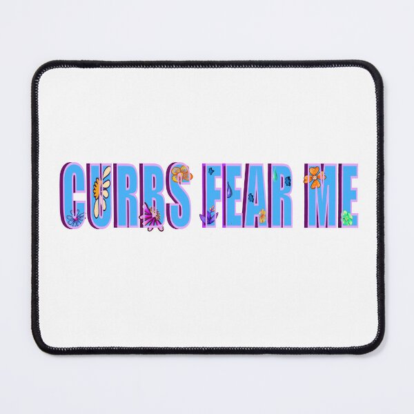 Item preview, “Curbs fear me” funny meme bumper preppy relatable sayings quote designed and sold by Artonmytee.