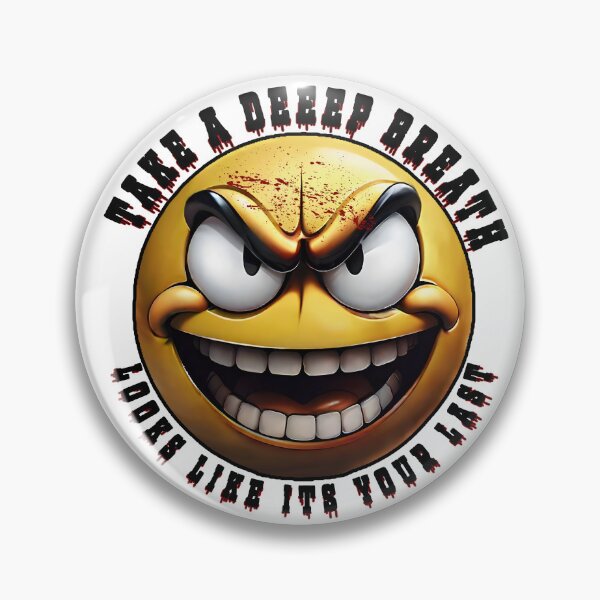 Item preview, Smiley - Take a deep breath... designed and sold by HybridThe0ry.