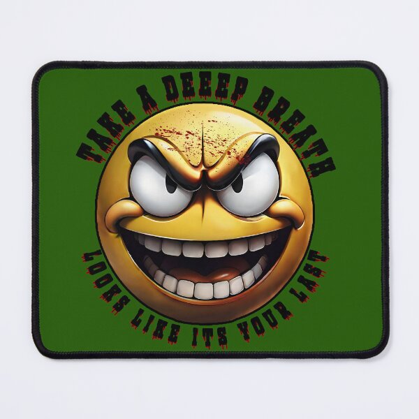 Item preview, Smiley - Take a deep breath... designed and sold by HybridThe0ry.