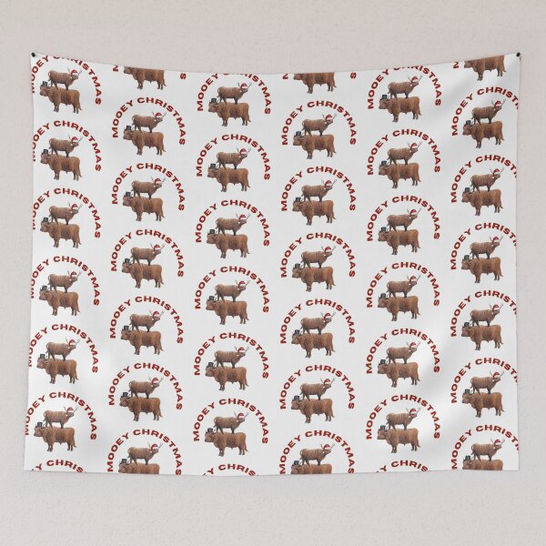 Item preview, Christmas Highland Cow designed and sold by Roy & Tiffany.