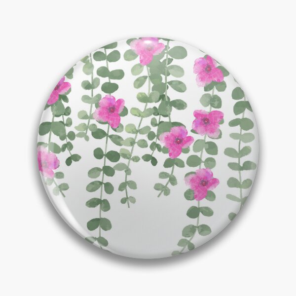 Item preview, Flowering Vines in Pink designed and sold by HolidaysBlaze Designs For You.