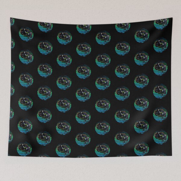 Item preview, Grunge Striped Male Bold Jumping Spider designed and sold by Zurickdesigns.