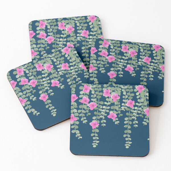 Item preview, Flowering Vines in Pink designed and sold by HolidaysBlaze Designs For You.