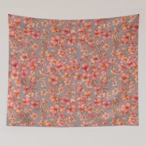 Item preview, Wild orchids on powder pink. designed and sold by My-fake-places.