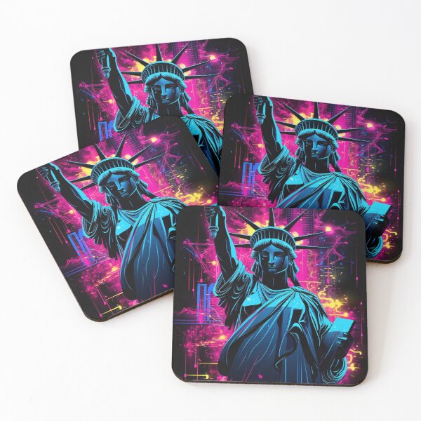 Item preview, Liberty's Neon Awakening designed and sold by NeonST.