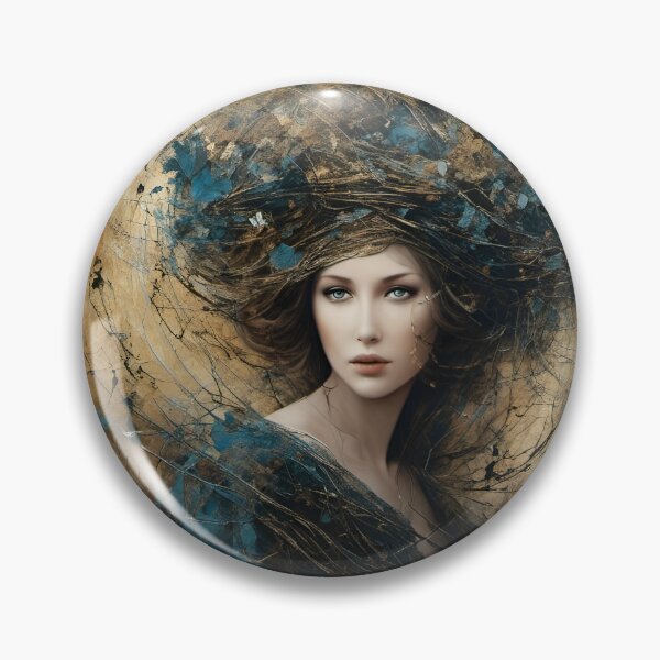 Item preview, Mysterious Lady of Autumn designed and sold by Red Witch Art.