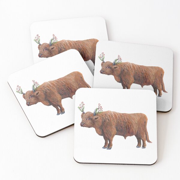 Item preview,  Highland Cow Christmas designed and sold by Roy & Tiffany.