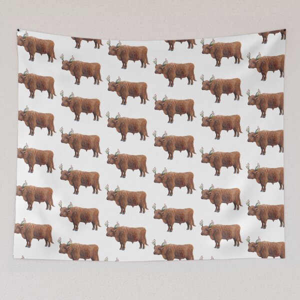 Item preview,  Highland Cow Christmas designed and sold by Roy & Tiffany.