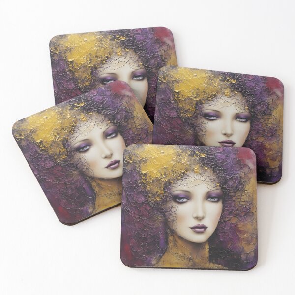 Item preview, Mysterious Lady of Autumn 2 designed and sold by Red Witch Art.