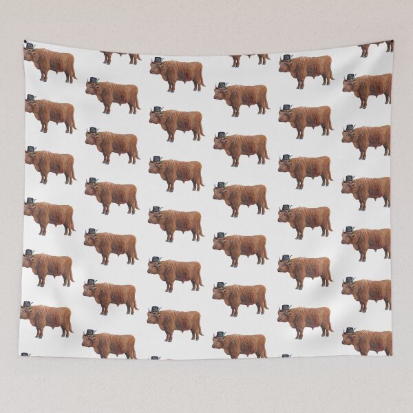 Item preview, Highland Cow Christmas designed and sold by Roy & Tiffany.