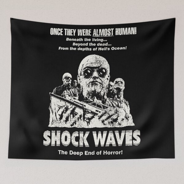 Item preview, Shock Waves / 70s Zombie Horror Movie designed and sold by ourkid.
