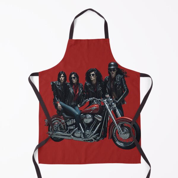 Item preview, Riders Woman group on classic motorcycle on the road designed and sold by Carlos Gudino.