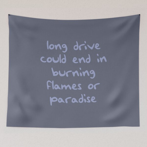 Item preview, long drive could end in burning flames or paradise  designed and sold by DelfisArt.
